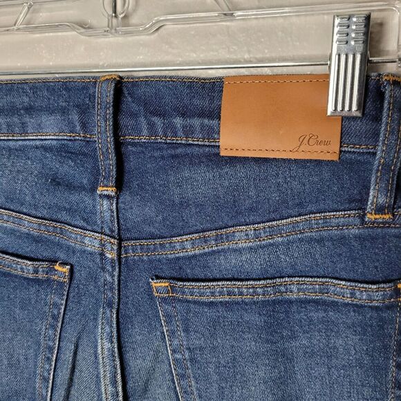 J. Crew Womens 9" Mid-Rise Demi-Boot Crop Jeans Lantern Wash Size 23 NWT - Picture 8 of 13
